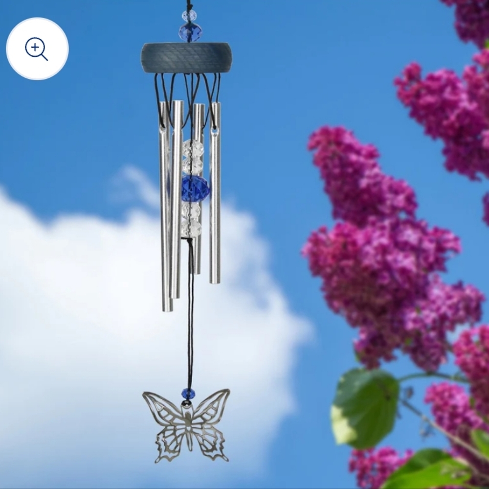 Woodstock mini chime butterfly 9.5 in